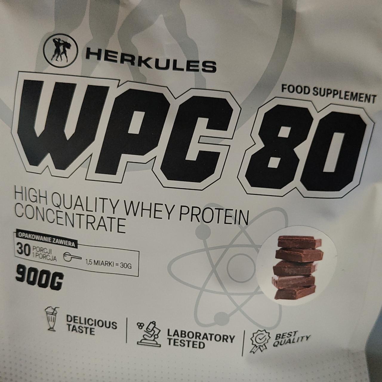 Zdjęcia - WPC 80 białko smak czekolady Herkules