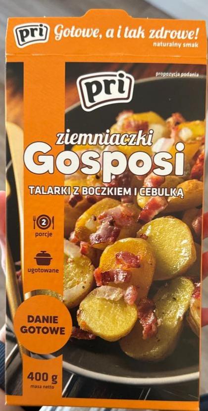 Zdjęcia - Ziemniaczki Gosposi z boczkiem i cebulką Pri