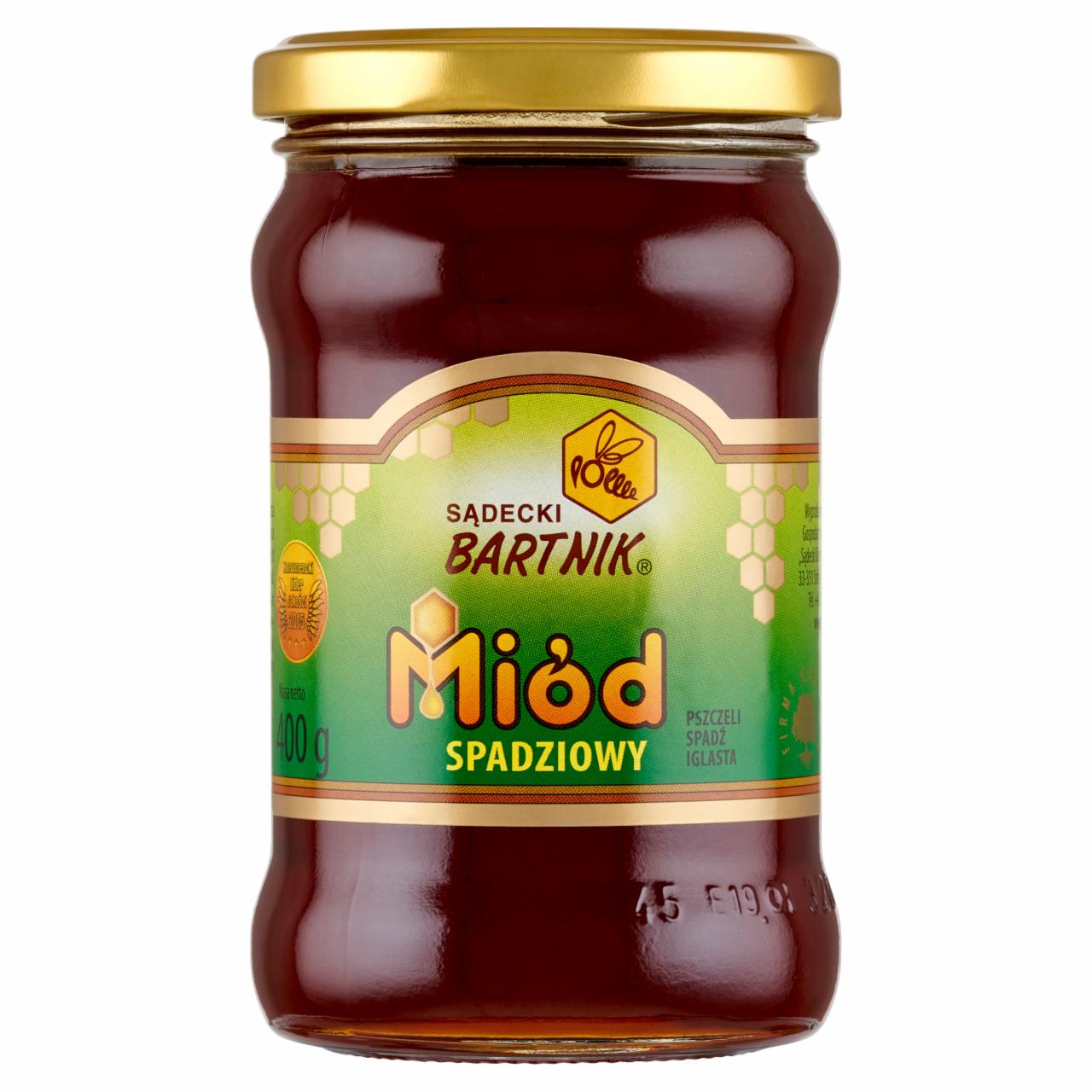 Zdjęcia - Sądecki Bartnik Miód pszczeli spadziowy 400g