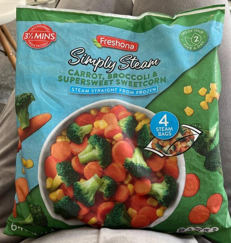 Zdjęcia - Simply steam carrot broccoli & supersweet sweetcorn Freshona