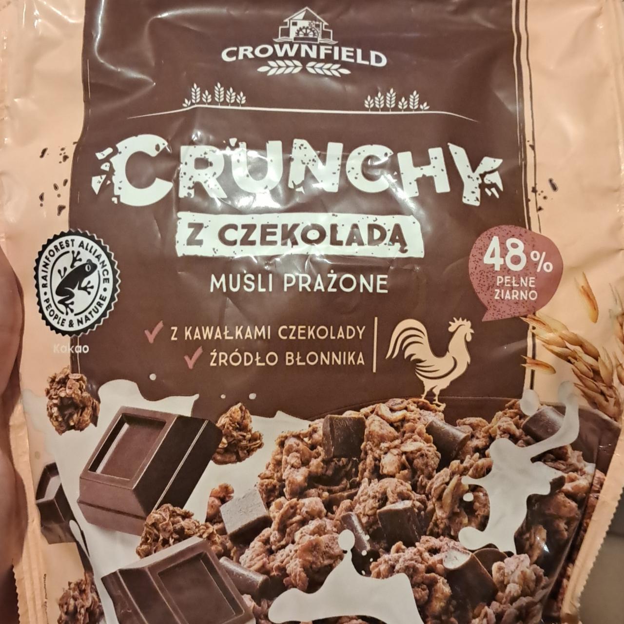 Zdjęcia - Crunchy z czekoladą musli prażone Crownfield