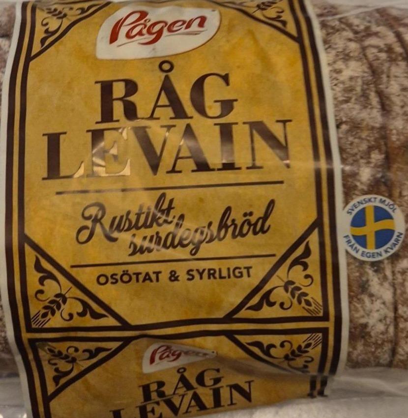 Zdjęcia - Råg Levain Pågen
