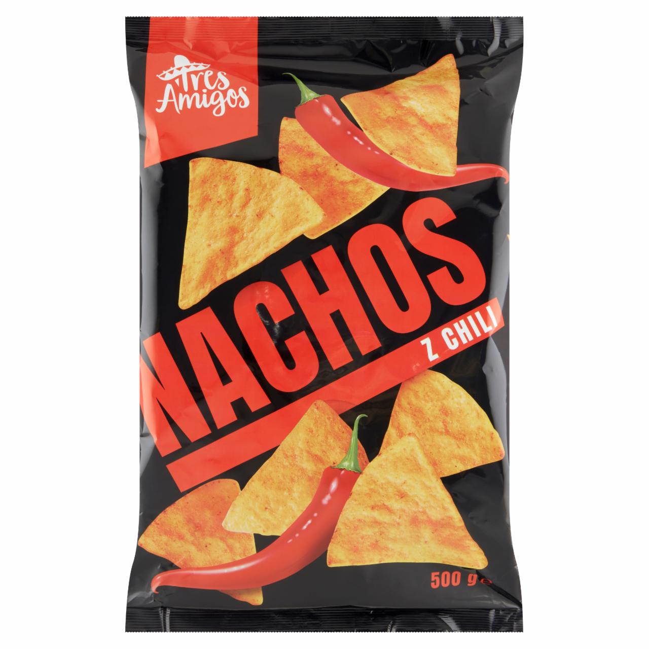 Zdjęcia - Tres Amigos Nachos z chili 500 g