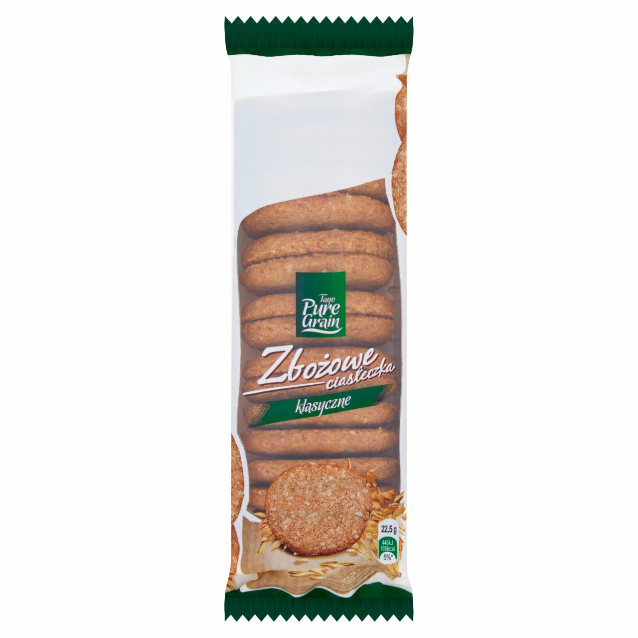 Zdjęcia - Tago Pure Grain Zbożowe ciasteczka klasyczne 180 g