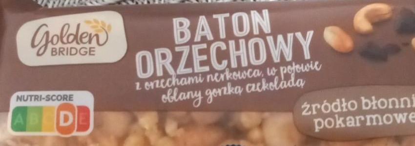 Zdjęcia - Baton orzechowy Golden Brigde