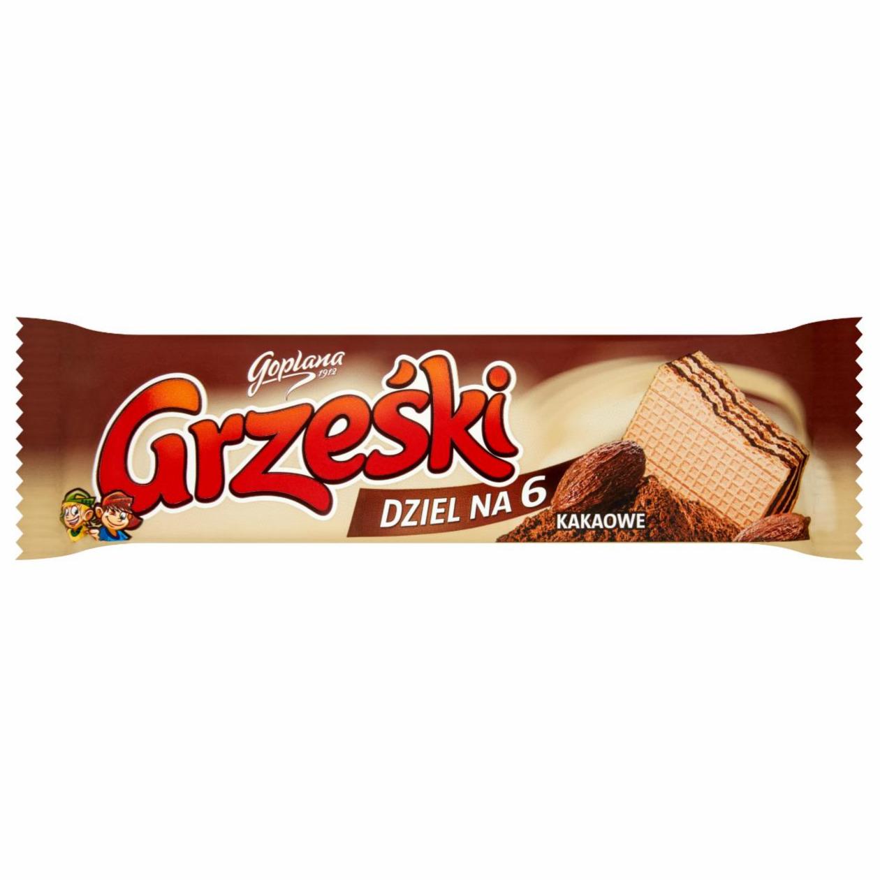 Zdjęcia - Grześki dziel na 6 kakaowe Goplana
