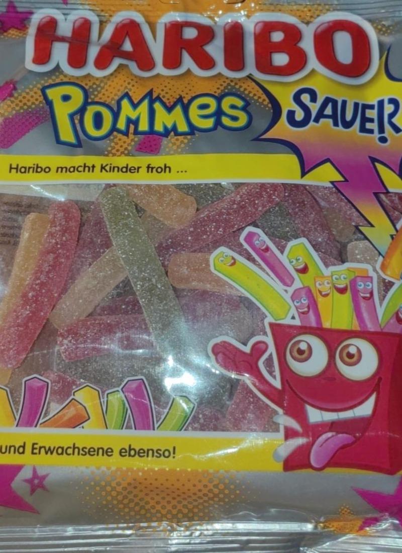 Zdjęcia - Pommes sauer Haribo