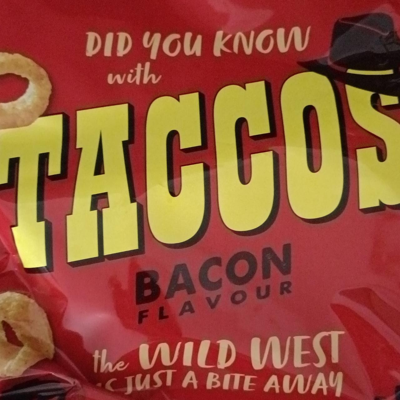 Zdjęcia - Taccos bacon flavour