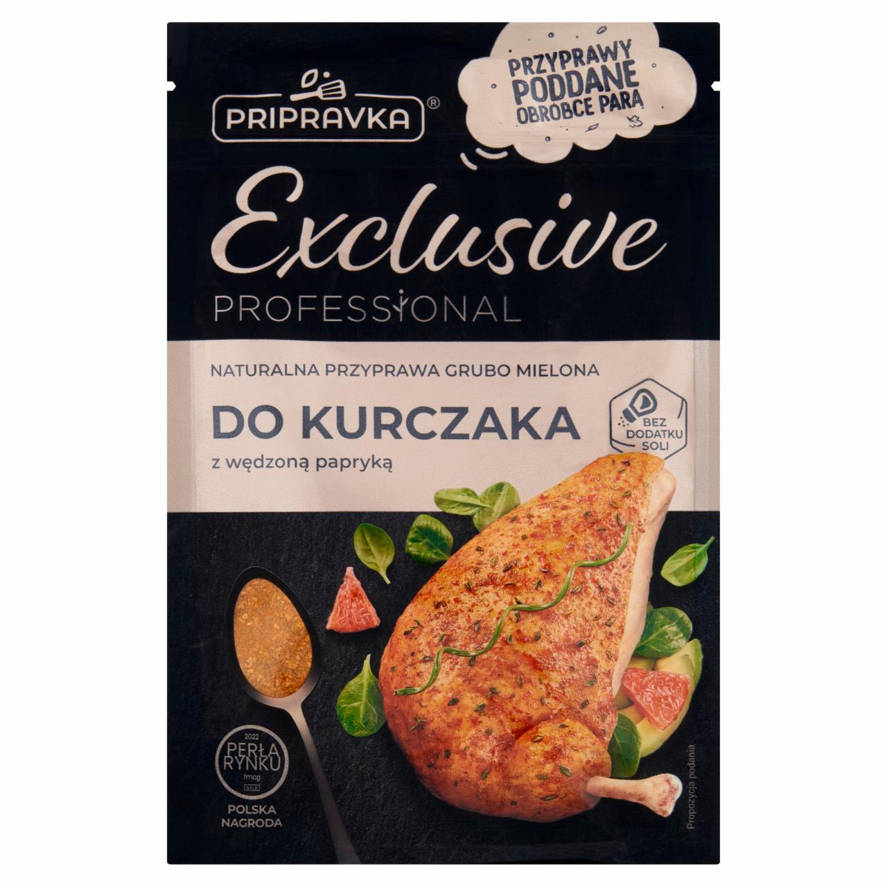 Zdjęcia - Pripravka Exclusive Professional Naturalna przyprawa grubo mielona do kurczaka 50 g
