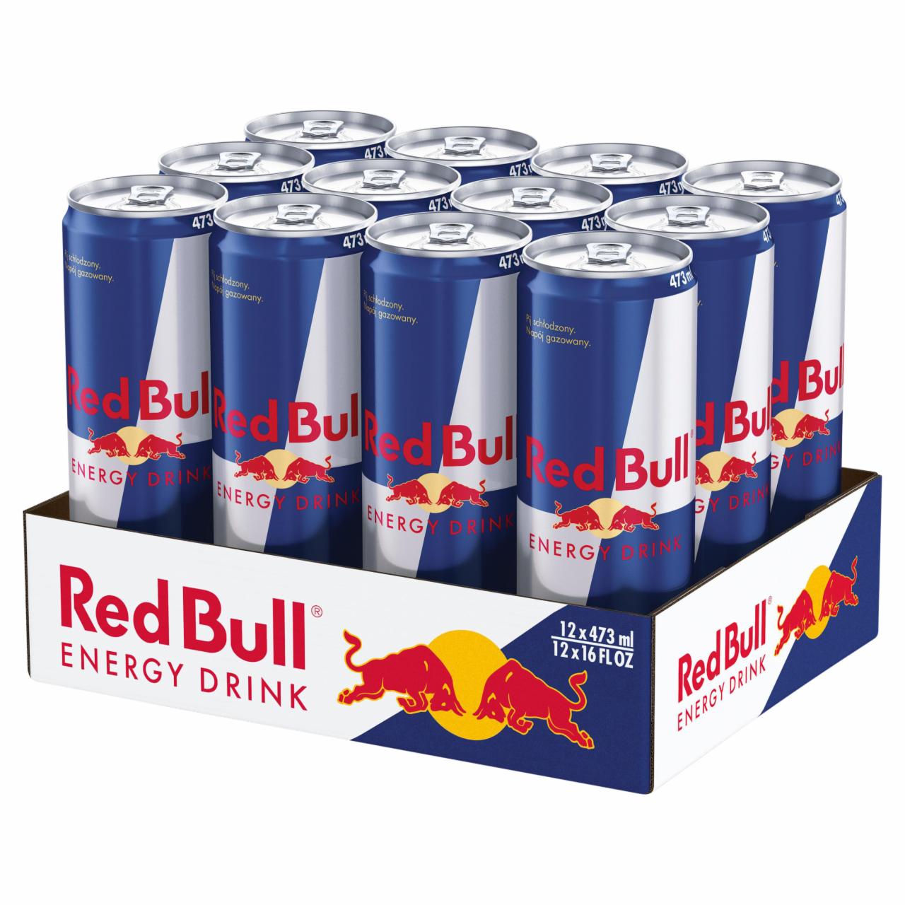 Zdjęcia - Red Bull Napój energetyczny 12 x 473 ml