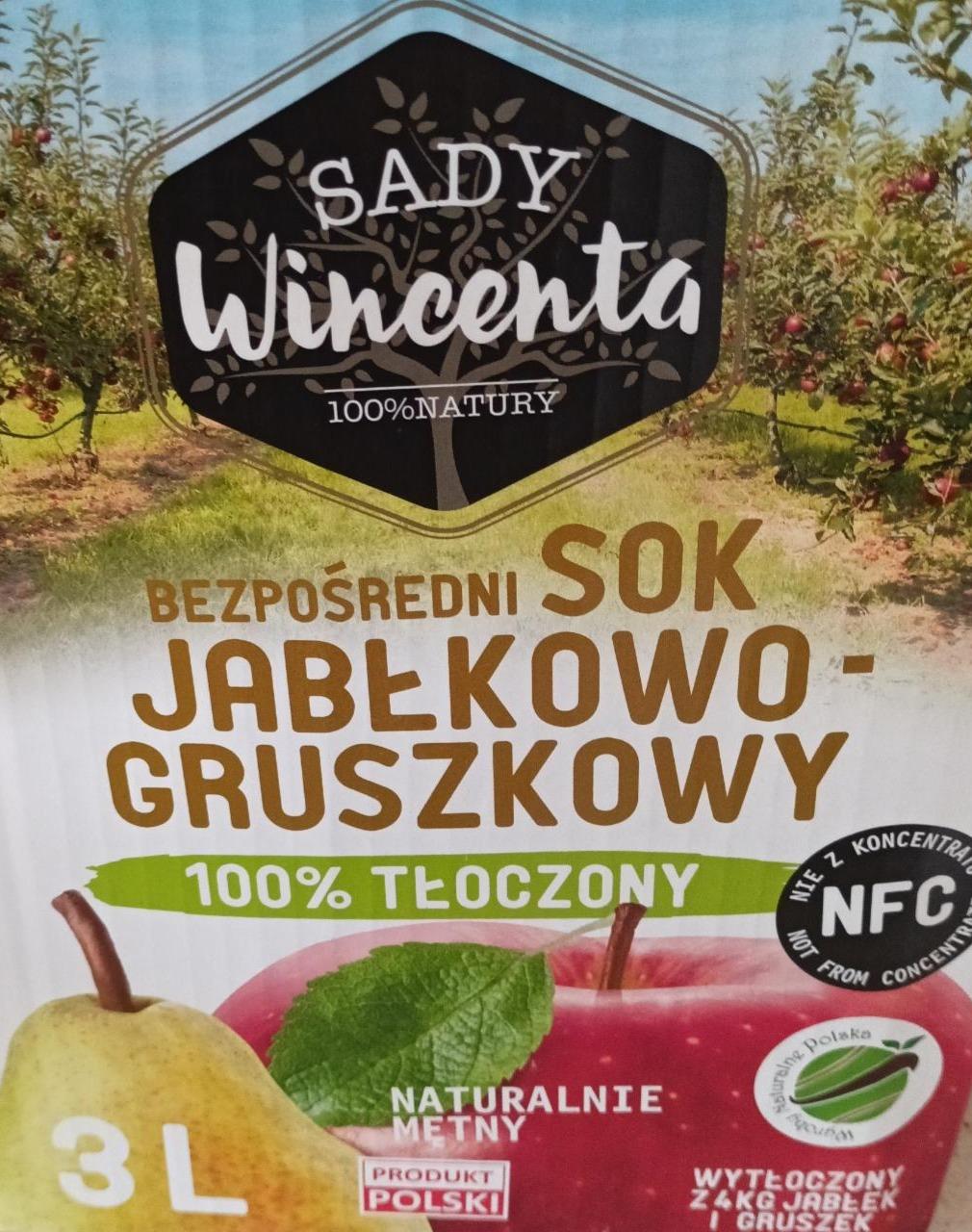Zdjęcia - Sok jabłko gruszka Sady Wincenta