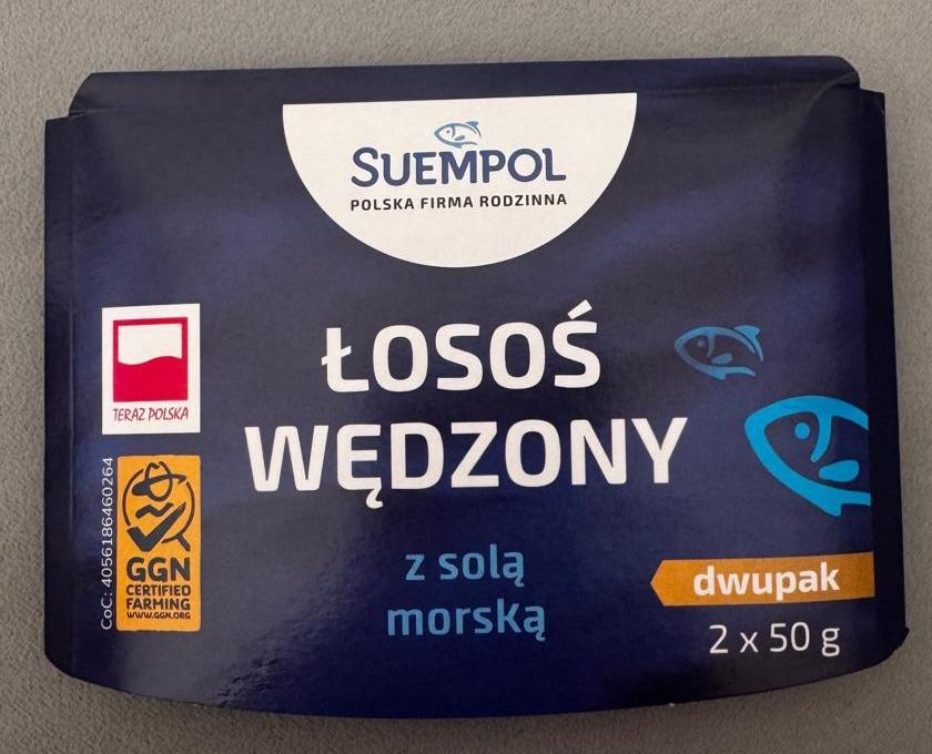 Zdjęcia - Łosoś wędzony z solą morską Suempol