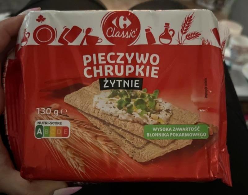 Zdjęcia - Pieczywo chrupkie żytnie Carrefour Classic