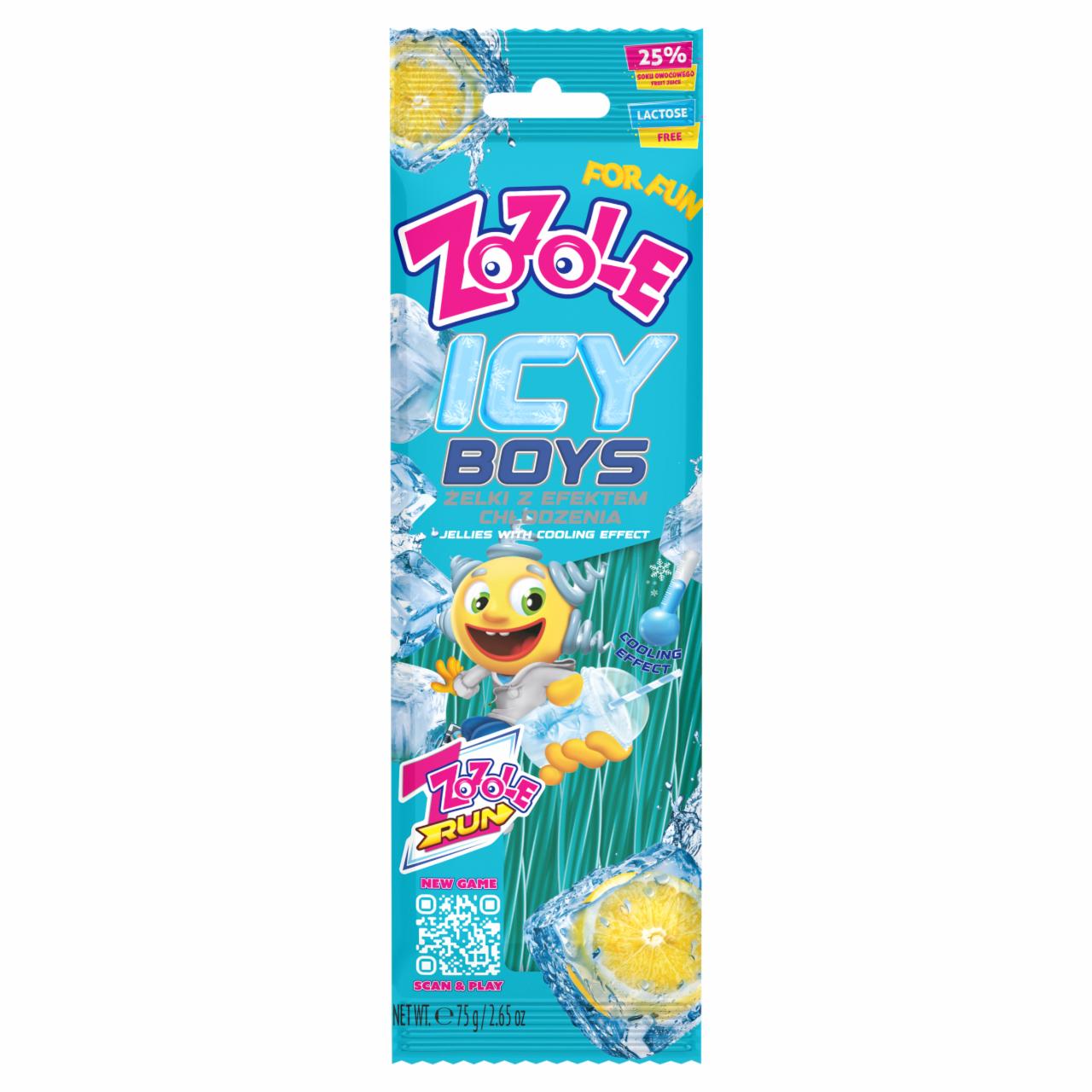 Zdjęcia - Zozole Icy Boys Żelki z efektem chłodzenia 75 g