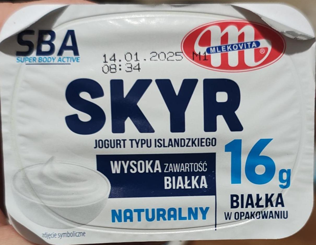 Zdjęcia - Skyr naturalny Mlekovita