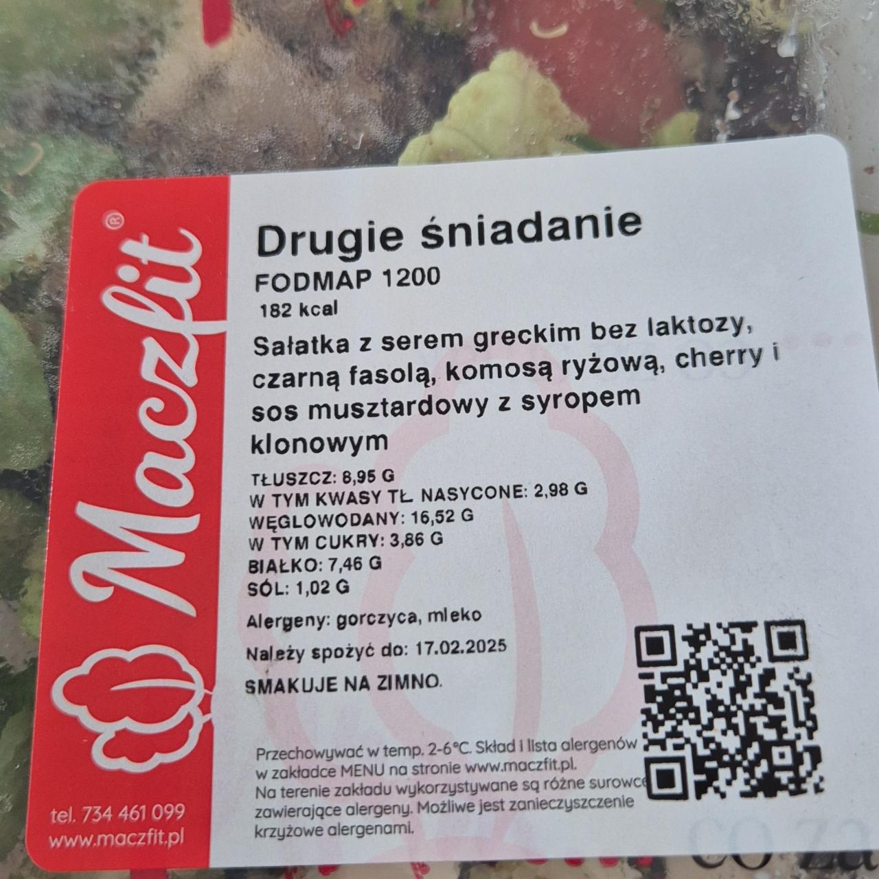 Zdjęcia - Drugie śniadanie sałatka z serem greckim bez laktozy 33Fine Foods