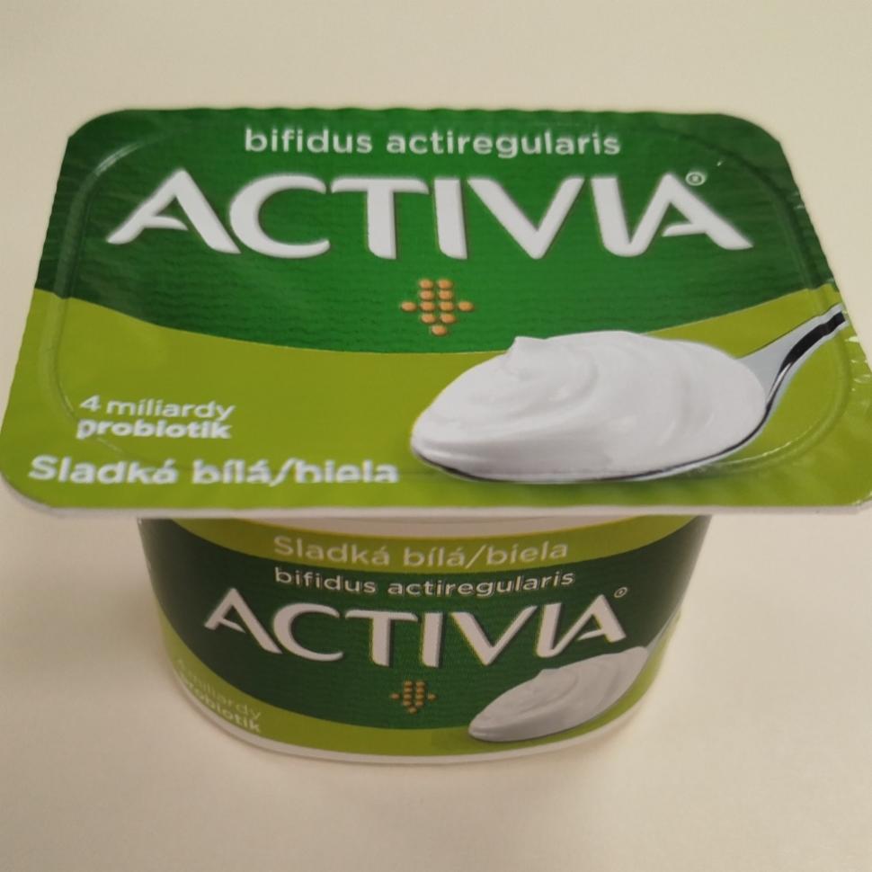 Zdjęcia - Activia sladká bílá Danone