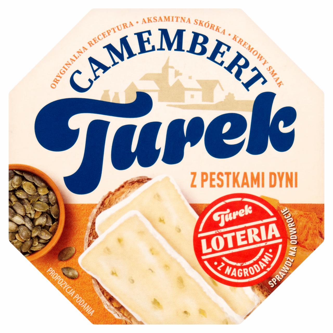 Zdjęcia - Turek Camembert z pestkami dyni 120 g
