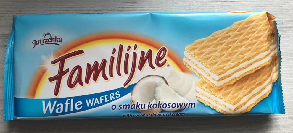 Zdjęcia - Familijne Klasyczne wafle kokosowe 180 g