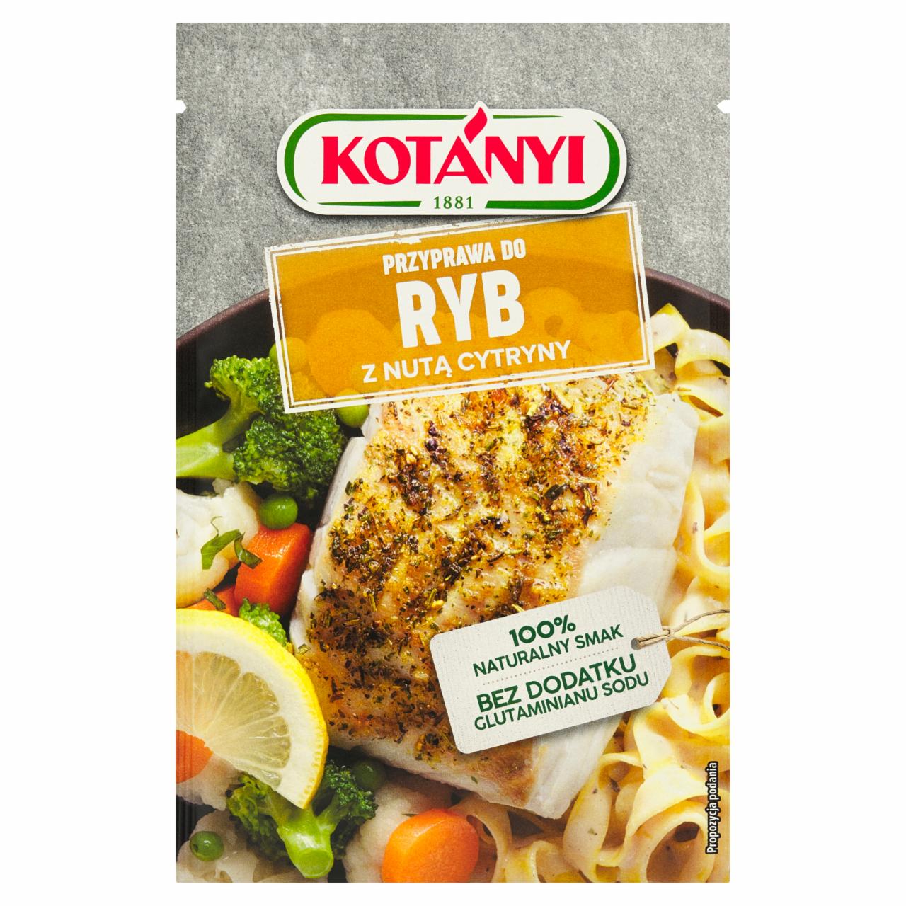 Zdjęcia - Kotányi Przyprawa do ryb z nutą cytryny 25 g