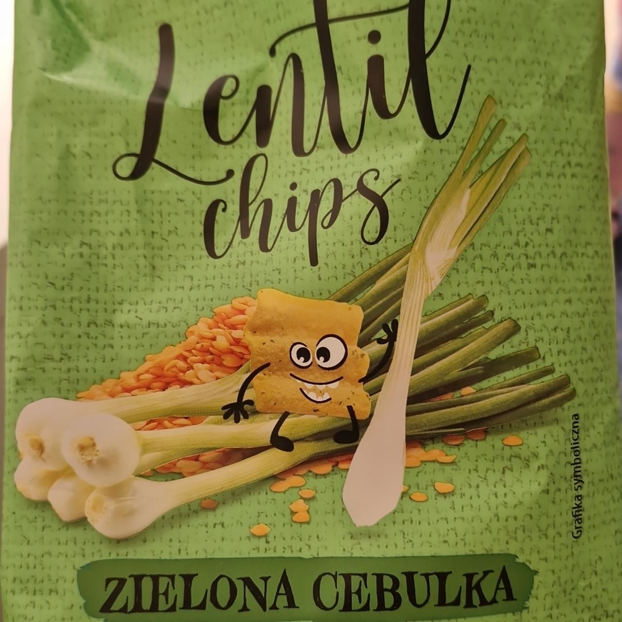 Zdjęcia - Chipsy zielona cebulka Lentil chips Naura