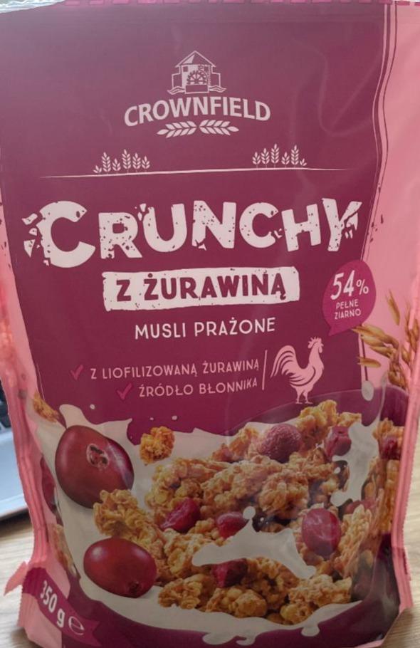 Zdjęcia - Crunchy z żurawiną musli prażone Crownfield