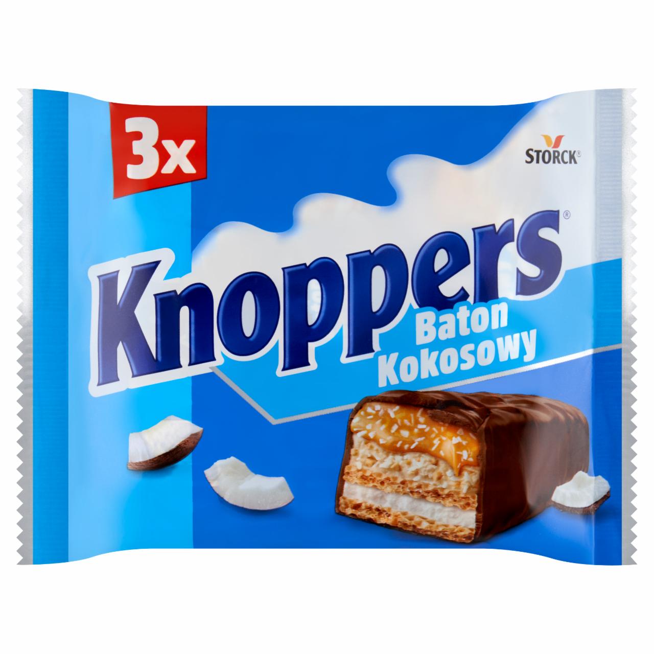 Zdjęcia - Knoppers Baton kokosowy 120 g (3 x 40 g)