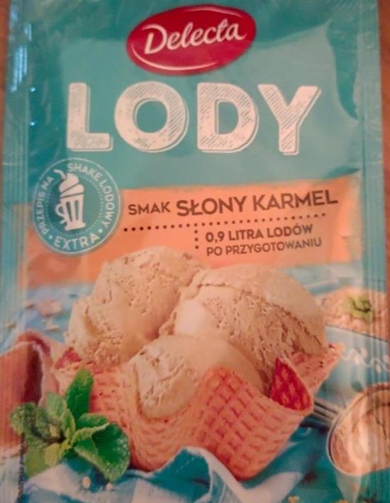 Zdjęcia - Lody smak słony karmel Delecta