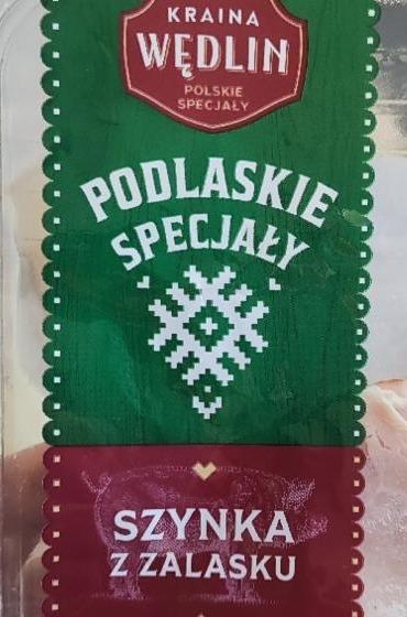 Zdjęcia - Podlaskie specjały szynka z zalasku Kraina Wędlin