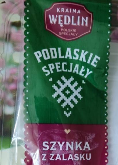 Zdjęcia - Podlaskie specjały szynka z zalasku Kraina Wędlin