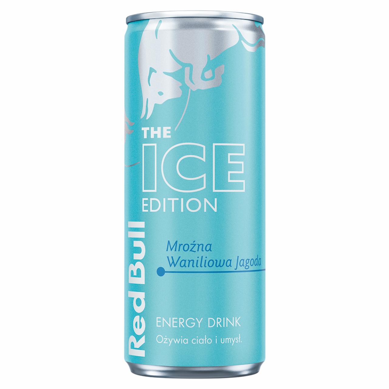 Zdjęcia - Red Bull Napój energetyczny mroźna waniliowa jagoda 250 ml
