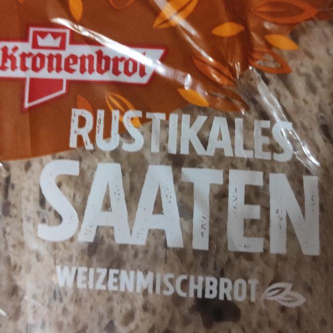 Zdjęcia - Rustikales Saaten Weizenmischbrot Kronenbrot Netto