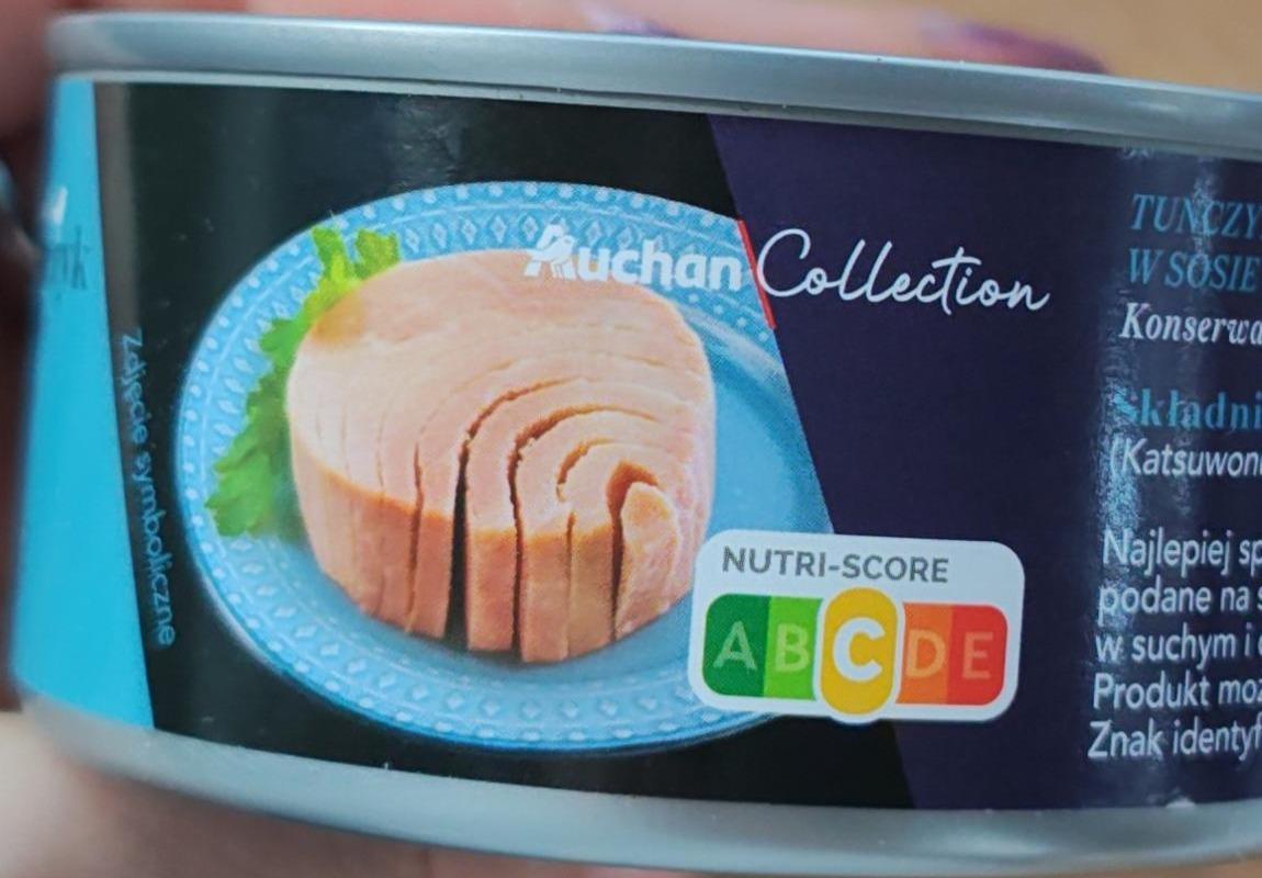 Zdjęcia - Tuńczyk jednolity w sosie własnym Auchan collection