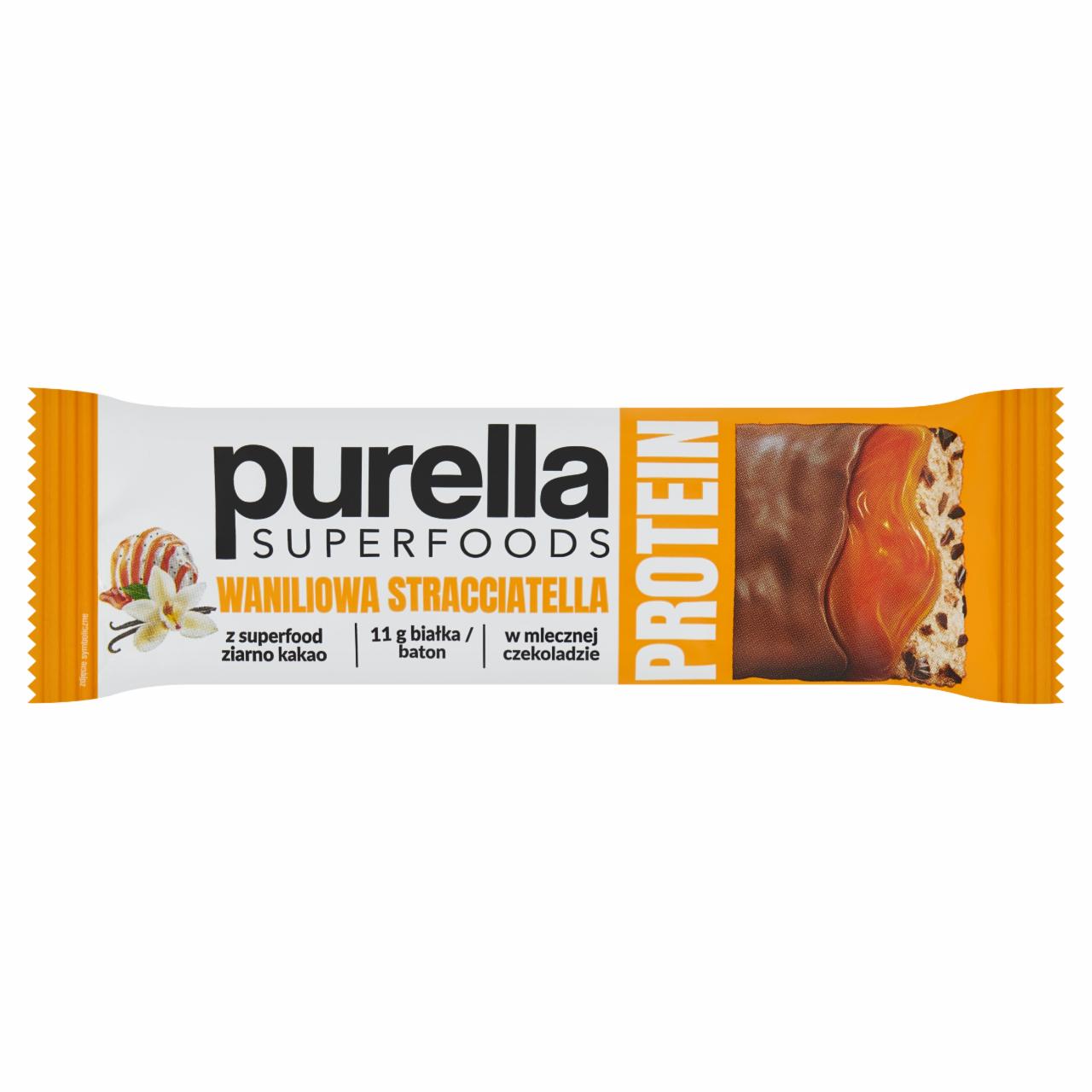 Zdjęcia - Protein waniliowa stracciatella Purella Superfoods