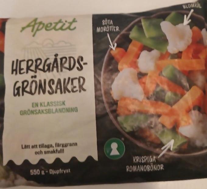 Zdjęcia - Herrgards gronsaker Apetit