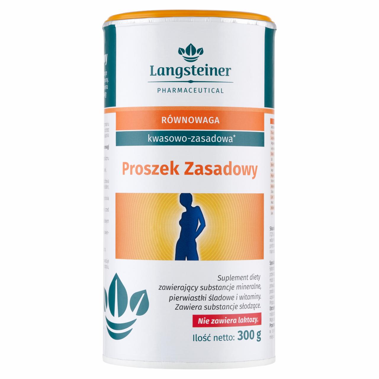 Zdjęcia - Langsteiner Pharmaceutical Suplement diety proszek zasadowy 300 g