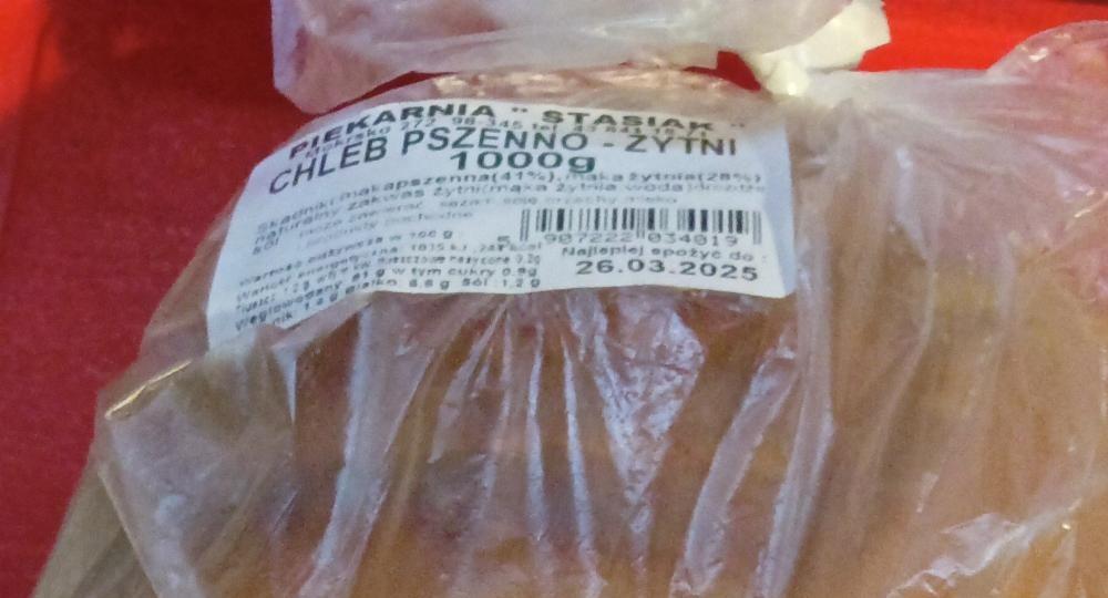 Zdjęcia - Chleb pszenno żytni Piekarnia Stasiak