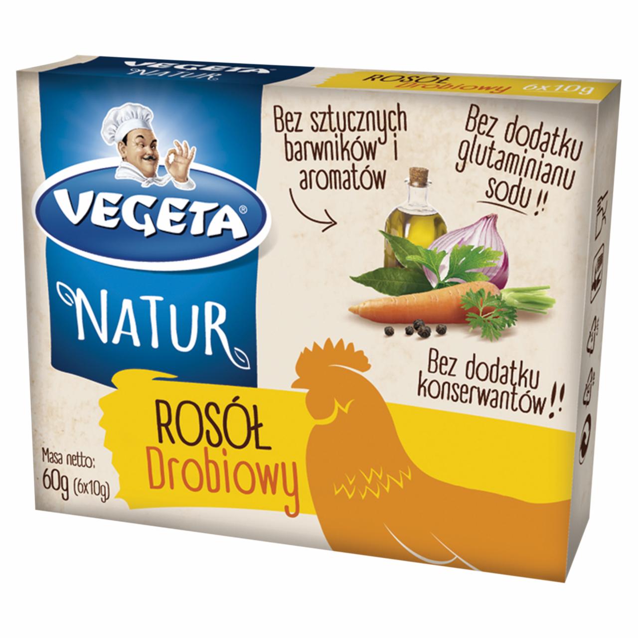 Zdjęcia - Vegeta Natur Rosół drobiowy 60 g (6 x 10 g)