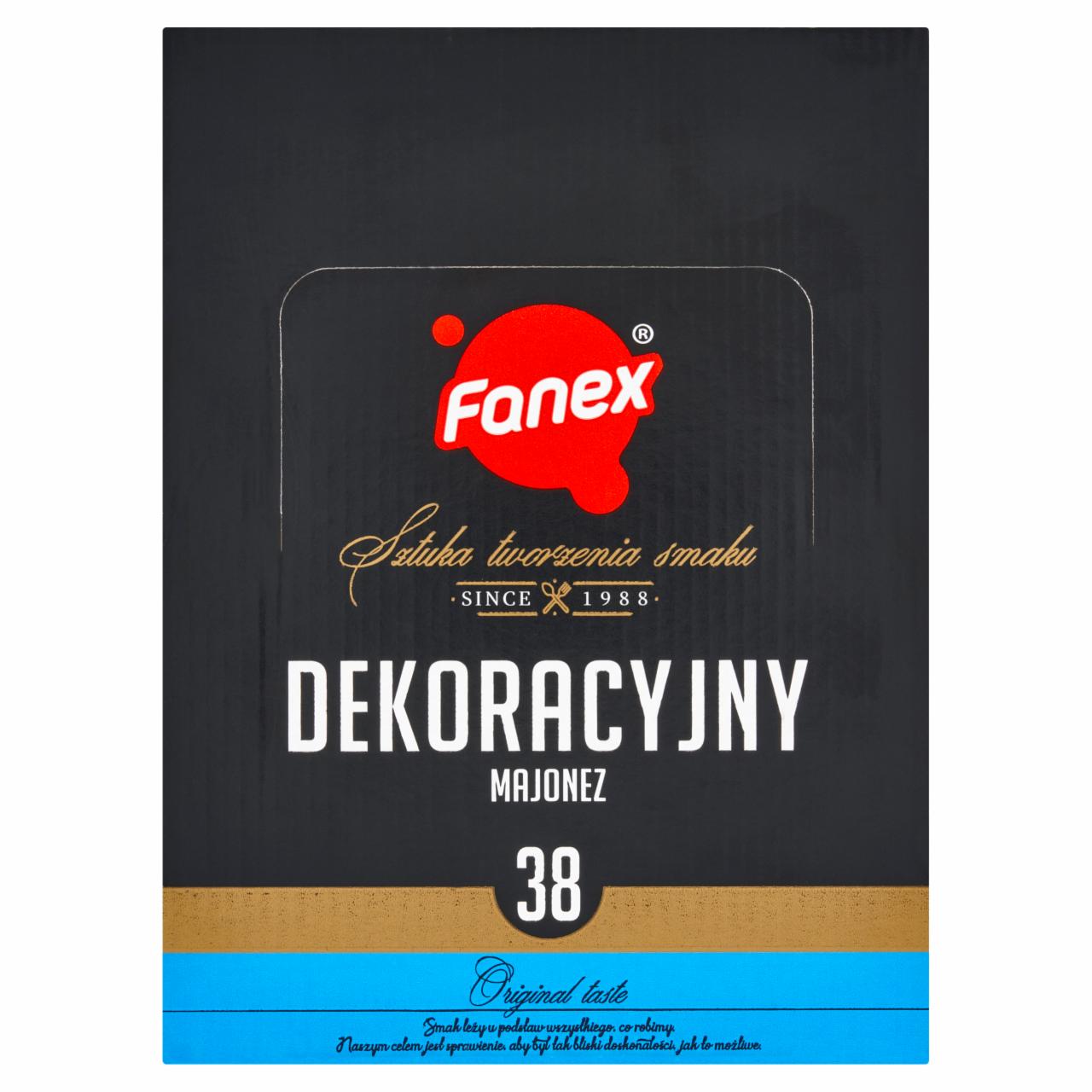 Zdjęcia - Fanex Majonez dekoracyjny 1,2 kg (120 x 10 g)