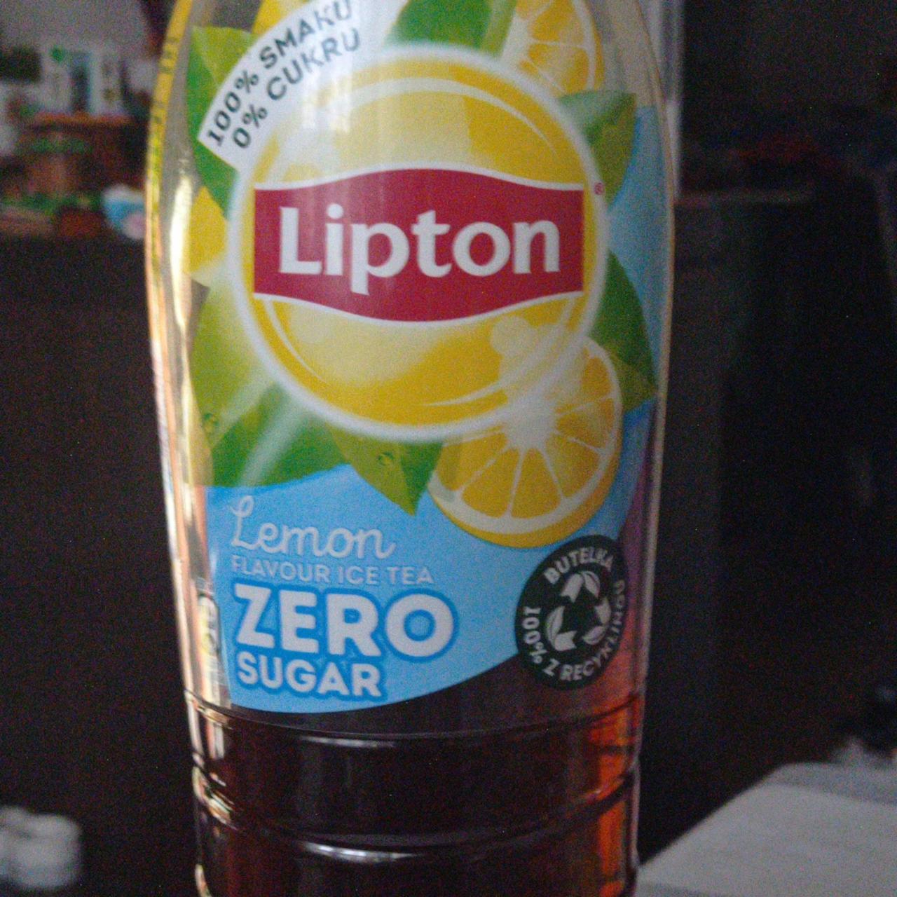 Zdjęcia - Lipton Ice Tea Lemon Flavour Zero Napój niegazowany 500 ml