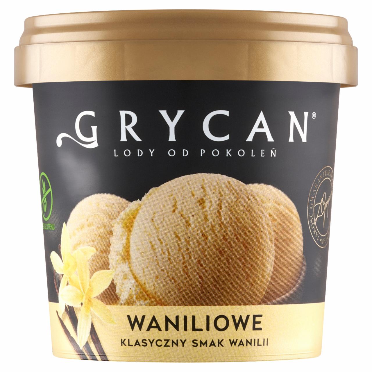 Zdjęcia - Grycan Lody waniliowe 125 ml