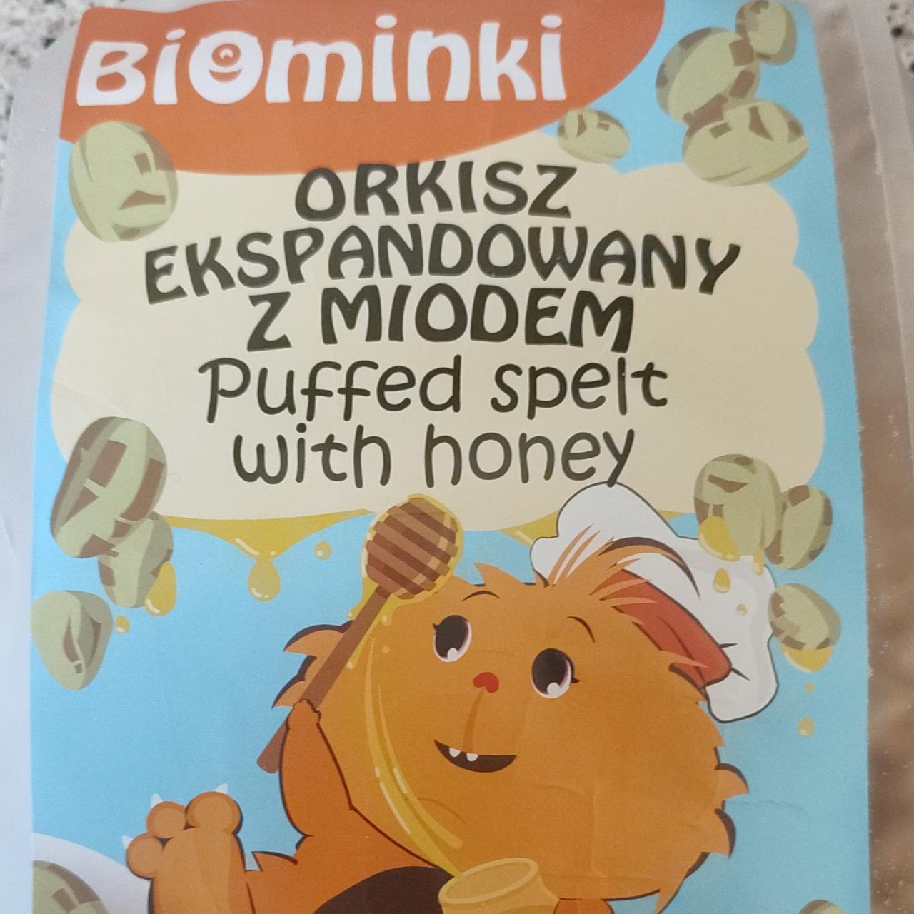 Zdjęcia - Orkisz ekspandowany z miodem Biominki