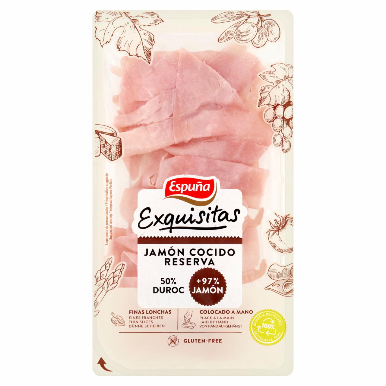 Zdjęcia - Espuña Szynka wieprzowa gotowana rasy Duroc 0,080 kg