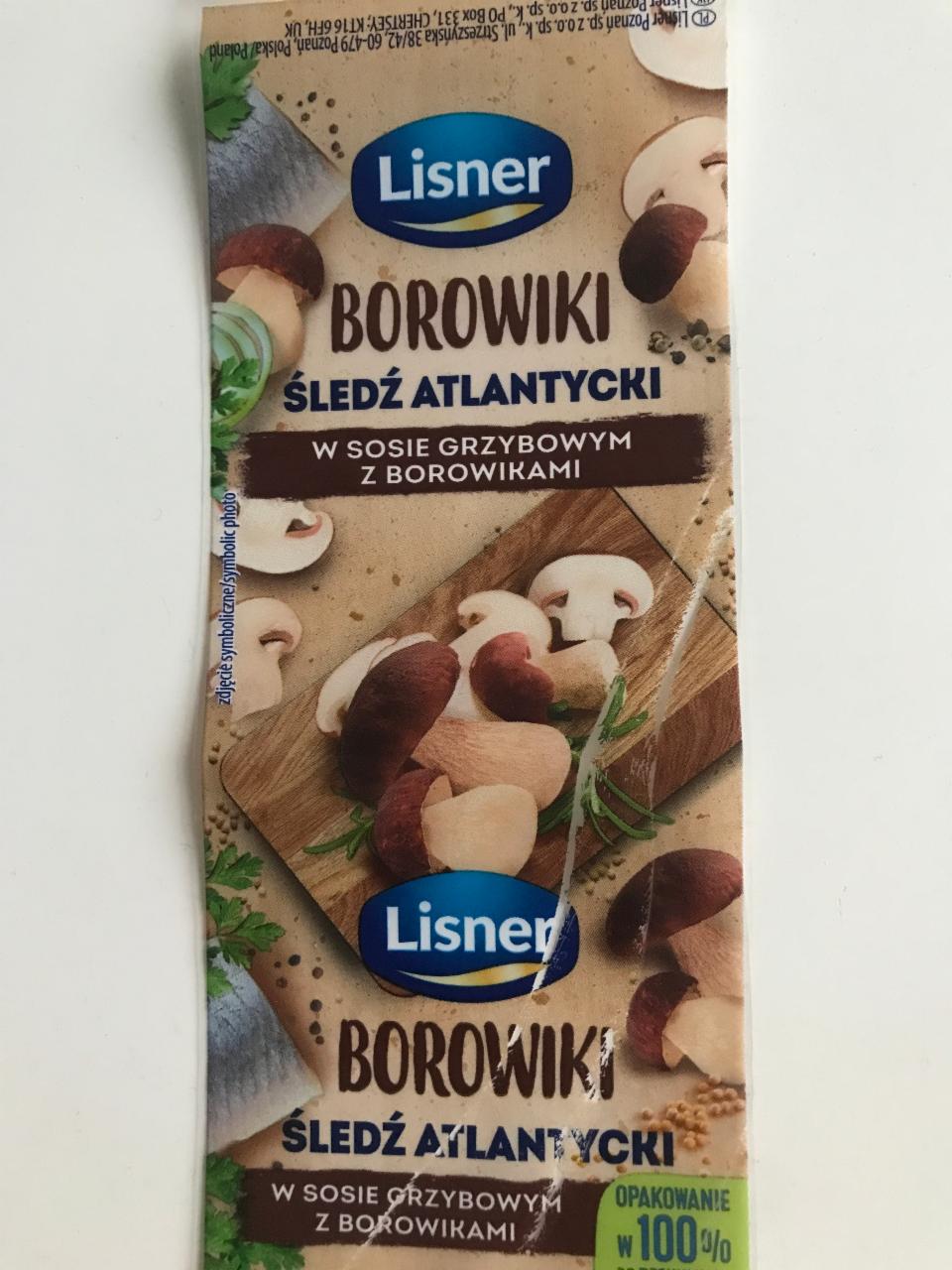 Zdjęcia - Śledź atlantycki w sosie grzybowym z borowikami Lisner