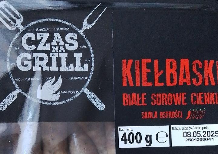 Zdjęcia - Kiełbaski białe surowe cienkie Czas na grill