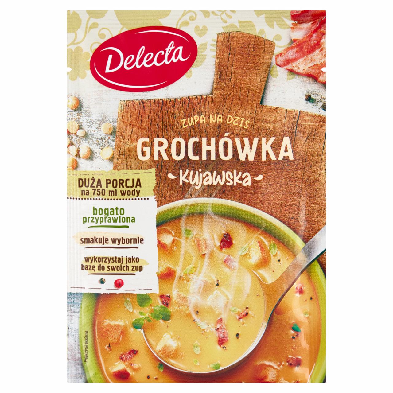 Zdjęcia - Delecta Zupa na dziś Grochówka kujawska 54 g