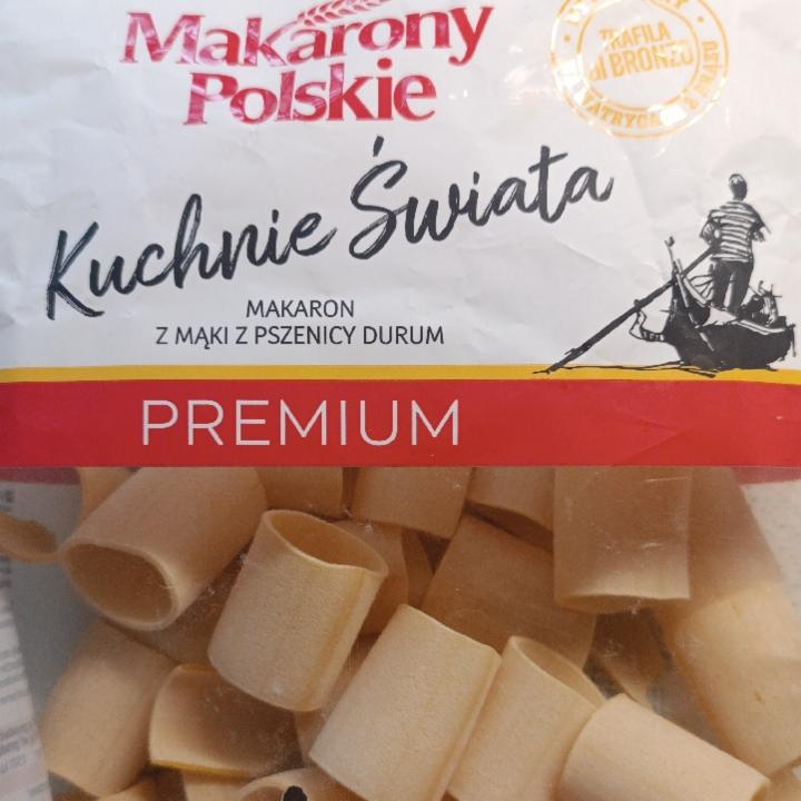 Zdjęcia - Makaron duże rurki paccheri makarony polskie Kuchnie Świata