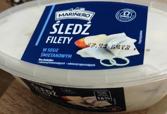 Zdjęcia - Śledź filety w sosie śmietanowym Marinero