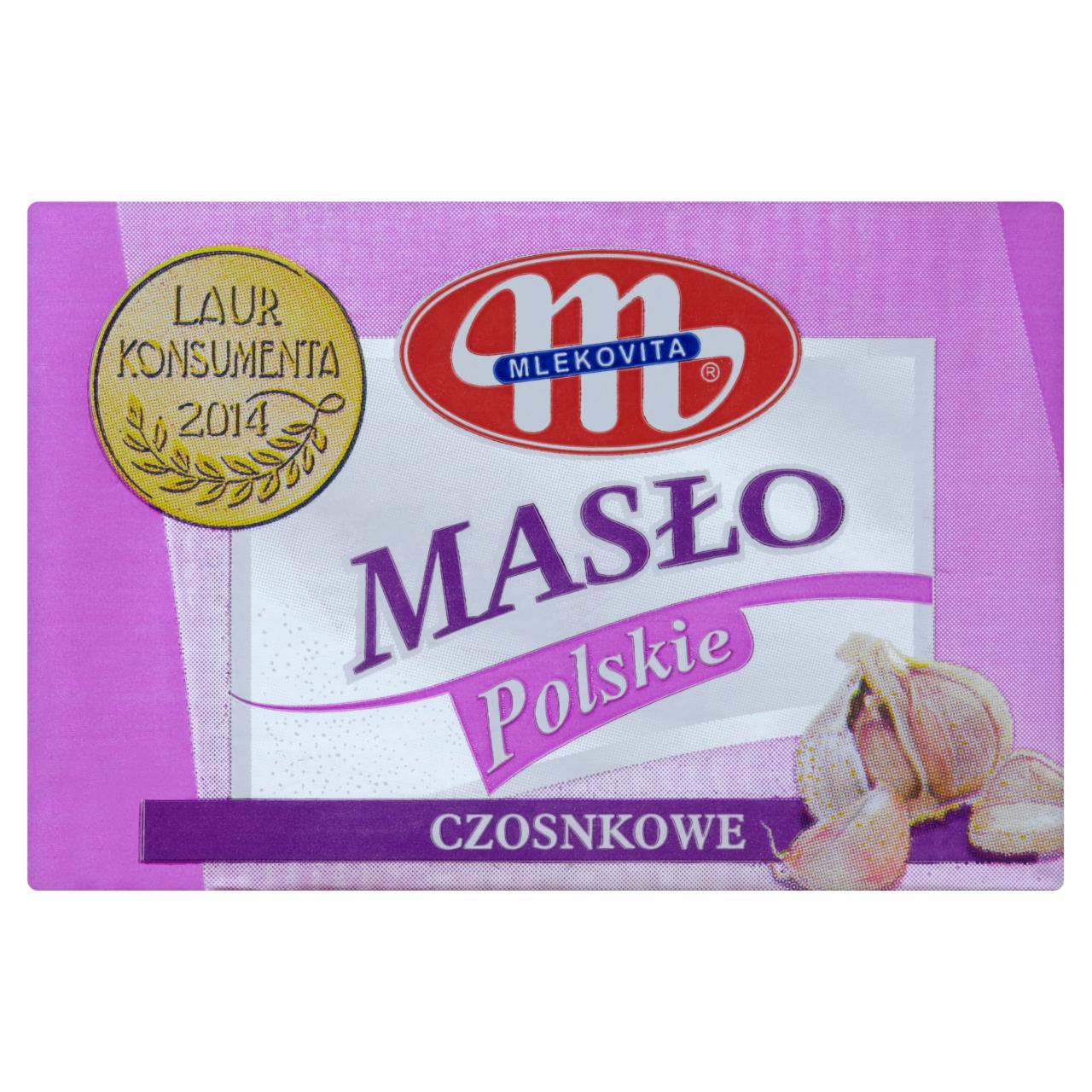 Zdjęcia - Masło Polskie czosnkowe Mlekovita