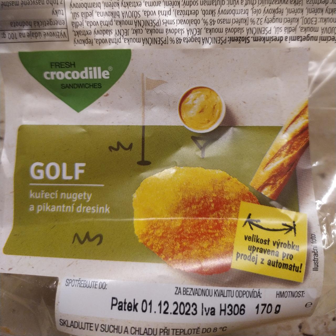 Zdjęcia - Golf kuřecí nugety a pikantní dresink Crocodille